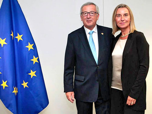 Юнкер и Могерини: Соединенных штатов Европы не будет, но свою армию создавать надо