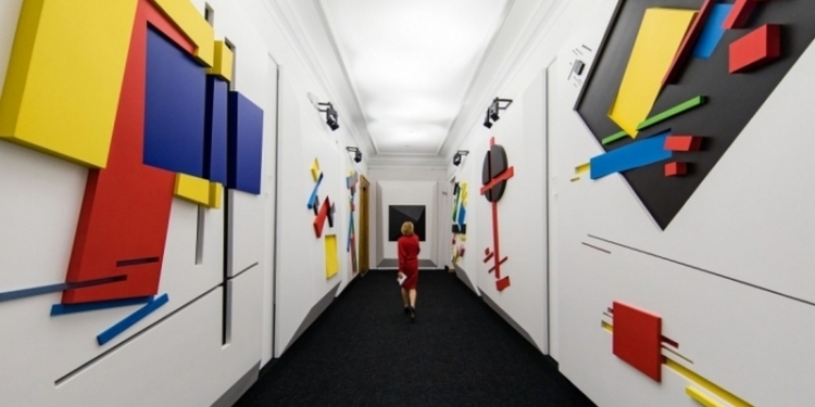 В Администрации Президента Порошенко открыли выставку, посвященную Казимиру Малевичу