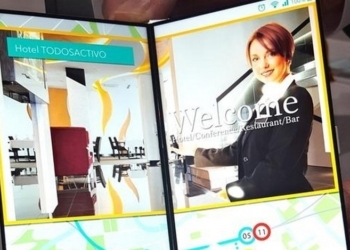 В Японии разработали дисплей-книгу