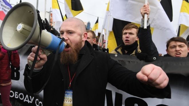 Безликие. В Москве задержали участников “Русского марша”