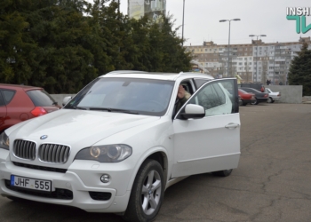 В Николаеве прошел автопробег машин с иностранной регистрацией