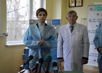 Марина Порошенко передала Николаевской областной детской больнице лекарств на 240 тыс гривен