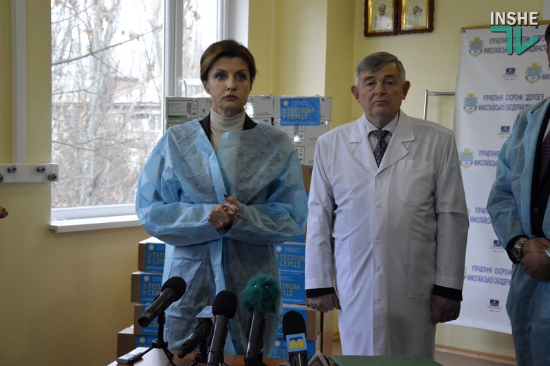 Марина Порошенко передала Николаевской областной детской больнице лекарств на 240 тыс гривен 8