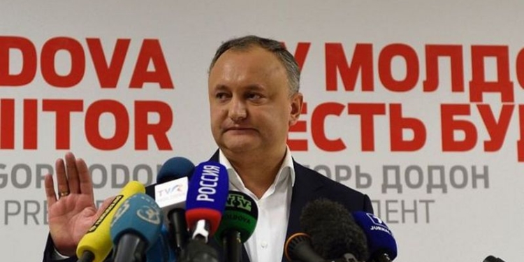 Избранный президент Молдавии Игорь Додон собрался в Москву