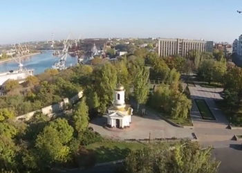 Осенний Николаев с высоты птичьего полета. И не только