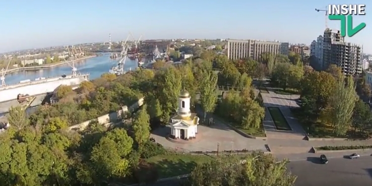 Осенний Николаев с высоты птичьего полета. И не только