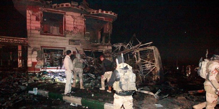 В Ираке взорвался грузовик на пути паломничества шиитов к гробнице имама Хусейна