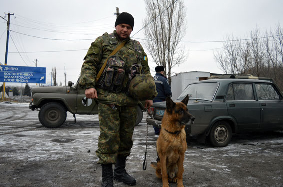 Николаевский полицейский и его пес не дали вывезти боеприпасы в Волынскую область