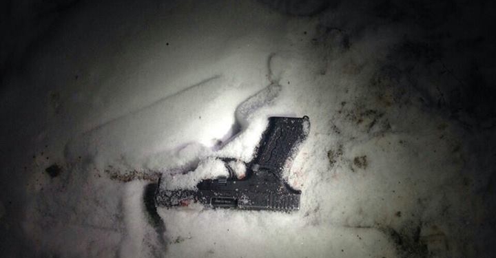 Утро воскресенья в Николаеве может быть и таким: у площади Победы во дворах стреляли