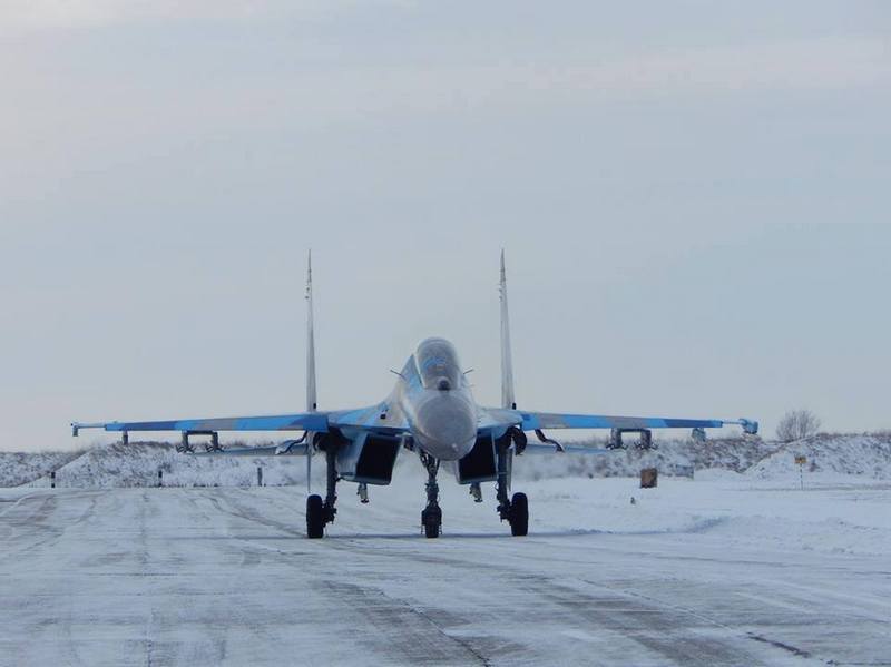 ВСУ испытали боевые истребители в зимних условиях 5