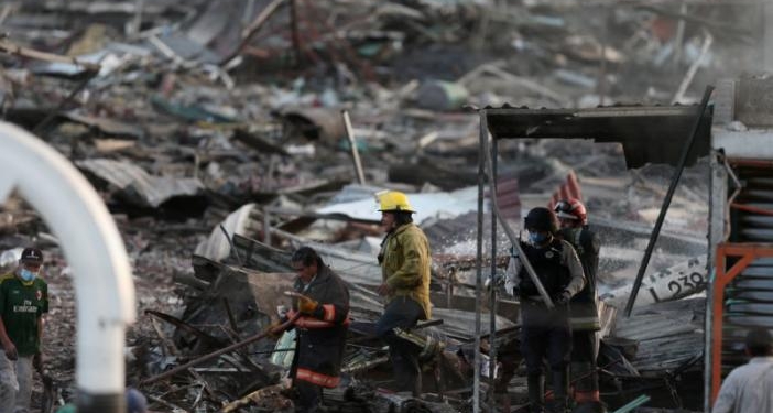 Взрыв на рынке пиротехники в Мексике: погибли 29 человек, десятки ранены