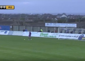 Главное – цель: подбитая мячом в полете чайка не помешала шотландскому клубу выиграть матч