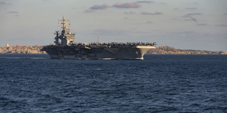 Французские полицейские заблудились на авианосце «Дуайт Эйзенхауэр» – теперь будут наказаны