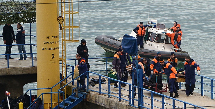 Крушение Ту-154 над Черным морем: найден один из «черных ящиков»