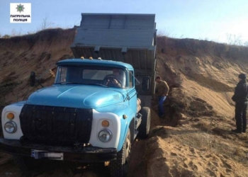 Неподалеку от Николаева снова копают песок – у Балабановского урочища