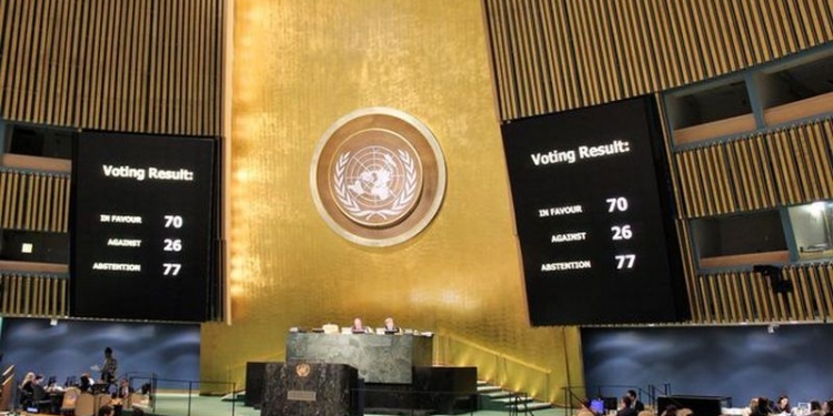 Генассамблея ООН поддержала резолюцию по Крыму, признав Россию оккупантом