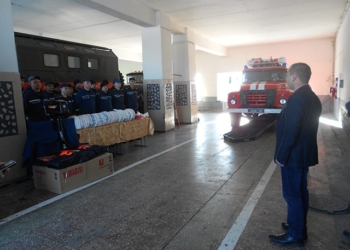 Новобугским спасателям передали новое оборудование