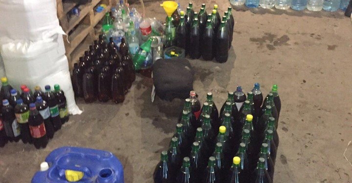 В Николаеве подпольно производили алкоголь – изъято свыше 4 тыс.литров «огненной воды»