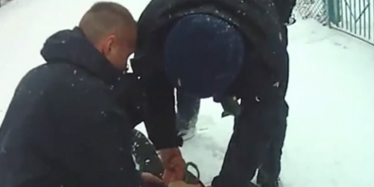 В Ровно патрульным пришлось делать предупредительный выстрел для задержания домушников