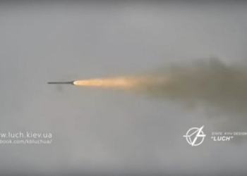 Украинские конструкторы опубликовали видео засекреченного пуска новой ракеты