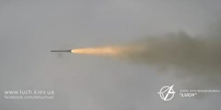 Украинские конструкторы опубликовали видео засекреченного пуска новой ракеты
