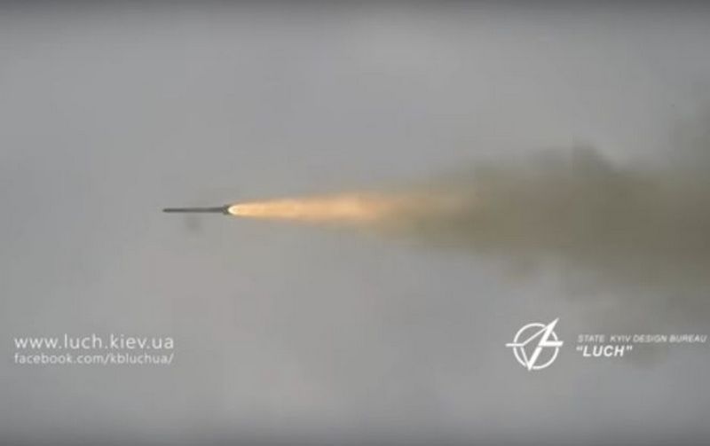 Украинские конструкторы опубликовали видео засекреченного пуска новой ракеты 1