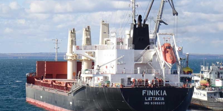 В николаевский порт зашло судно, на которое наложены санкции США