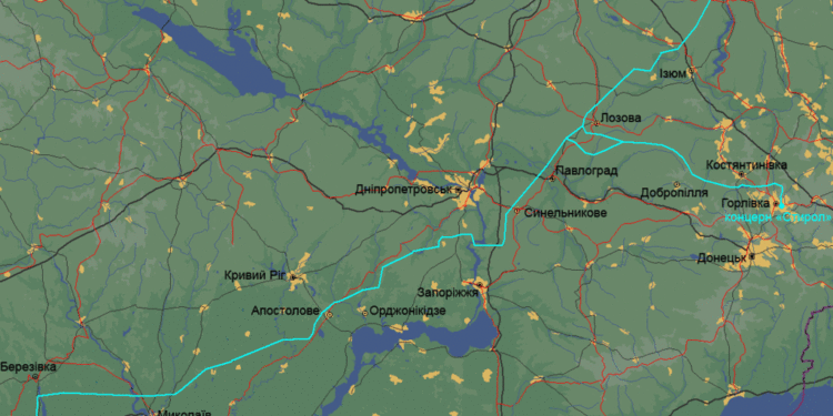 Украина остановила транзит аммиака через аммиакопровод, идущий через Николаевскую область