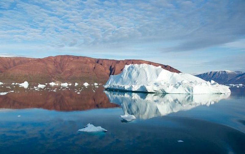 В Антарктиде тает лёд: «обнажилась территория размером с Индию 1
