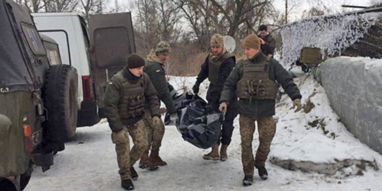 В Счастье передали тела погибших на Светлодарской дуге военных