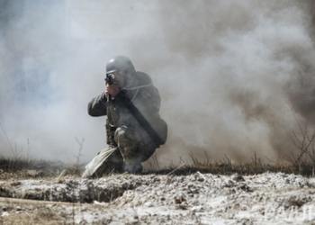 За минувшие сутки боевики 50 раз обстреляли позиции украинских военных