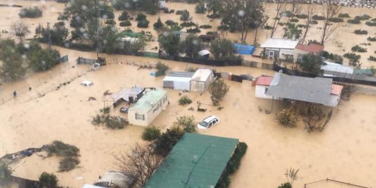 Юг Испании пострадал от наводнения:есть погибшие