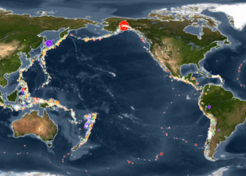 Трясет всех: карта всех землетрясений на Земле за 15 лет