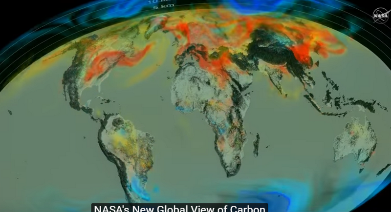 Как дышит земля: видеомодель от NASA 1
