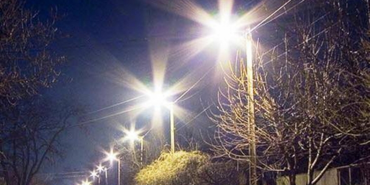 В 5 районах Николаевщины реконструируют уличное освещение