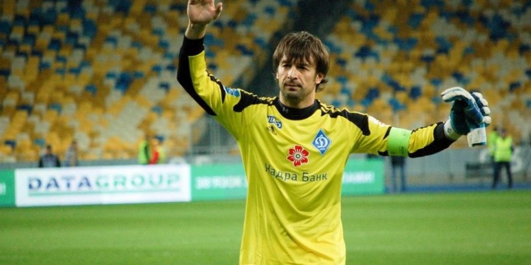 Многолетний страж ворот киевского «Динамо» Шовковский завершает карьеру футболиста