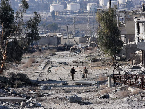 Авиаудар в Сирии: погибли 18 военных 1