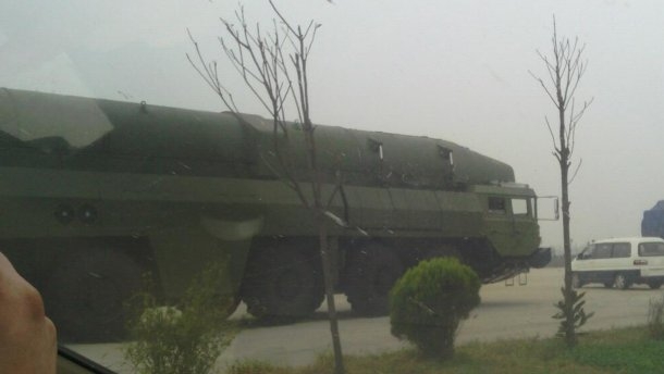 На границе с Россией Китай разместил баллистические ракеты