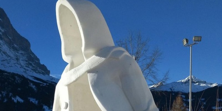 Украинцы стали победителями фестиваля снежной скульптуры в Швейцарии