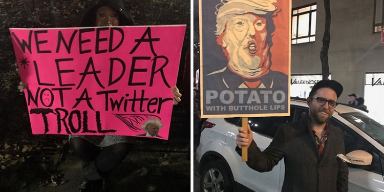 Де Ниро, Болдуин, Майкл Мур… Нет, это не кинофестиваль – это антитрамповский митинг в Нью-Йорке