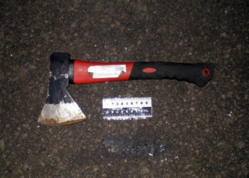В Краматорске полицейский получил топором по голове