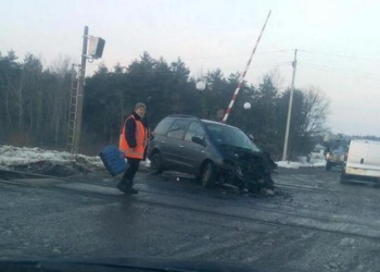 Интерсити “Львов-Перемышль” протаранил леговушку