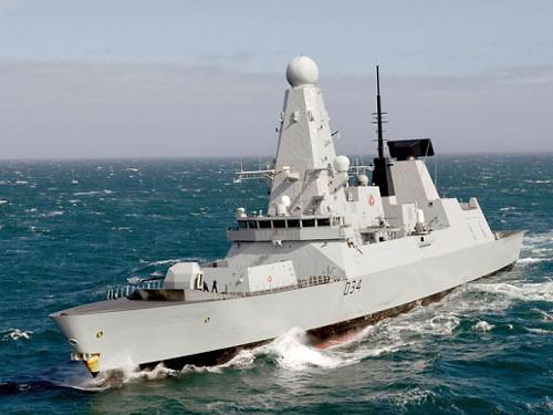 К берегам Украины идет британский эсминец