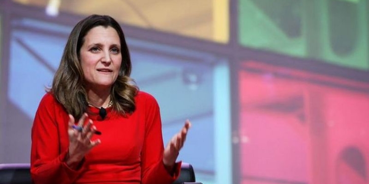 МИД Канады возглавила украинка по происхождению Христя Фриланд