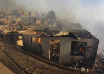 В Чили объявлен “красный” уровень тревоги из-за пожаров