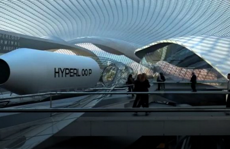 Капсулу сверхскоростного поезда Hyperloop разогнали до 320 км/ч 1