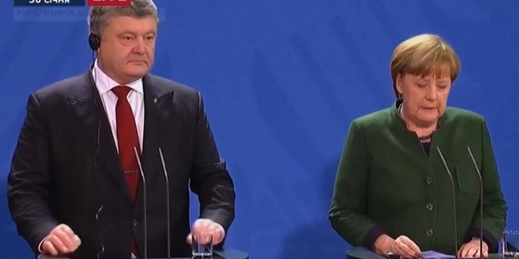 Вокруг да около. Порошенко и Меркель – о беспрецедентном партнерстве