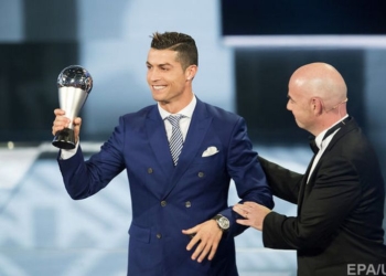 Роналду – лучший футболист 2016 года по версии ФИФА