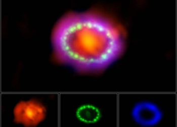 Космический взрыв из прошлого – новый снимок от NASA