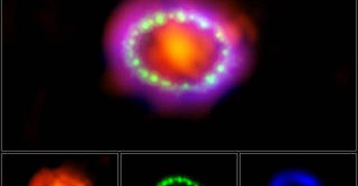 Космический взрыв из прошлого – новый снимок от NASA